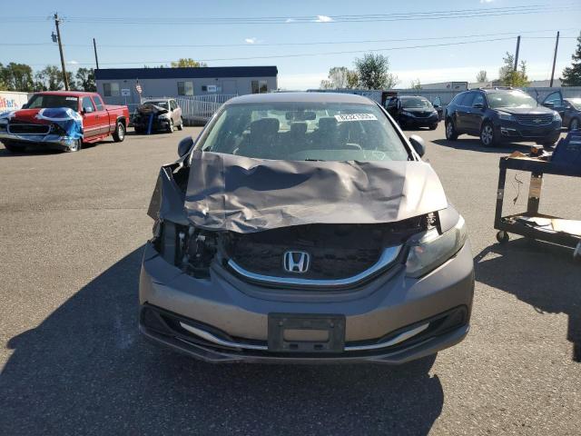 19XFB2F53DE095282 - 2013 HONDA CIVIC LX GRAY photo 5