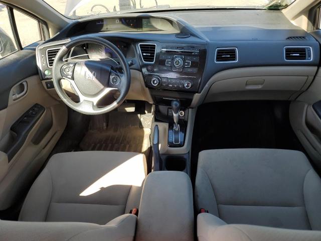 19XFB2F53DE095282 - 2013 HONDA CIVIC LX GRAY photo 8