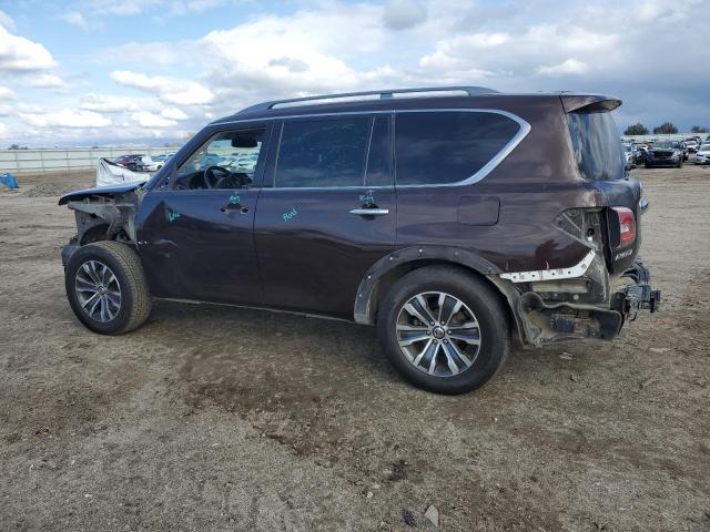 JN8AY2ND5KX009537 - 2019 NISSAN ARMADA SV BROWN photo 2