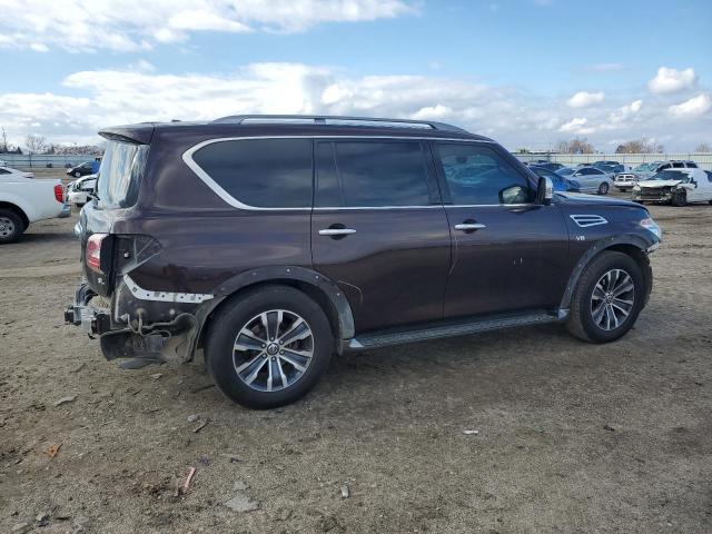 JN8AY2ND5KX009537 - 2019 NISSAN ARMADA SV BROWN photo 3