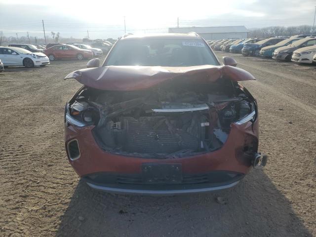 LRBFZSR45ND157152 - 2022 BUICK ENVISION AVENIR BURGUNDY photo 5