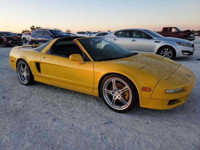 JH4NA2163YT000195 - 2000 ACURA NSX T YELLOW photo 4