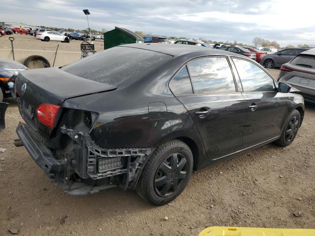 3VW1K7AJXEM431994 - 2014 VOLKSWAGEN JETTA BASE BLACK photo 3