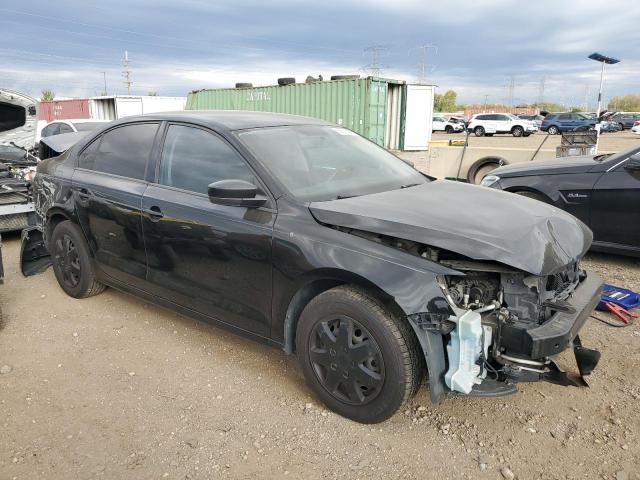 3VW1K7AJXEM431994 - 2014 VOLKSWAGEN JETTA BASE BLACK photo 4