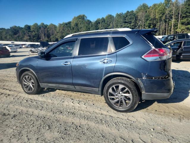 5N1AT2MV9GC793607 - 2016 NISSAN ROGUE S BLUE photo 2
