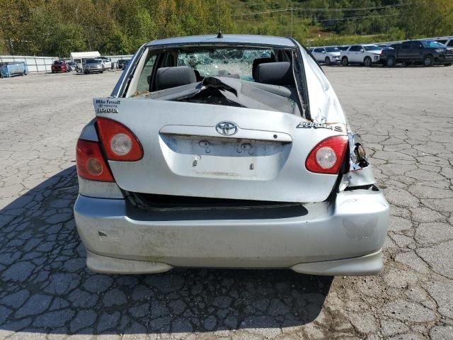 2T1BR32E16C686380 - 2006 TOYOTA COROLLA CE SILVER photo 6