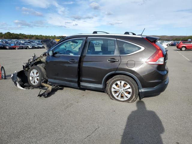 5J6RM4H77DL005067 - 2013 HONDA CR-V EXL GRAY photo 2