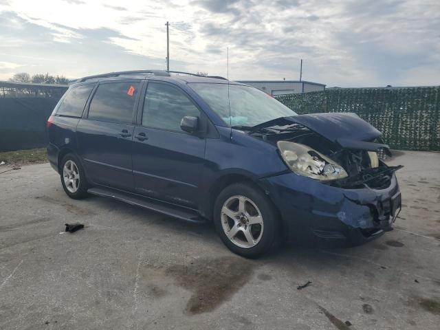 5TDZA23C06S474025 - 2006 TOYOTA SIENNA CE BLUE photo 4