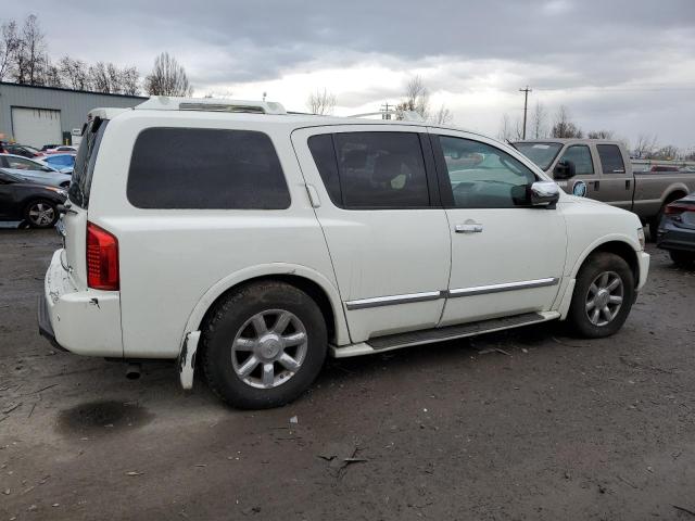 5N3AA08C57N803452 - 2007 INFINITI QX56 WHITE photo 3