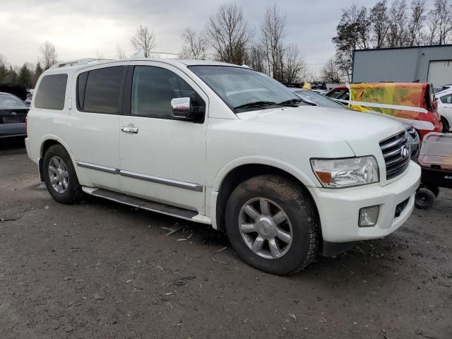 5N3AA08C57N803452 - 2007 INFINITI QX56 WHITE photo 4