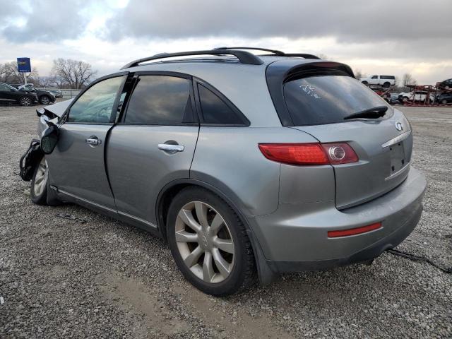 JNRBS08W03X404360 - 2003 INFINITI FX45 GRAY photo 2