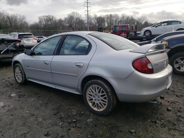 1B3AS76F32D657780 - 2002 DODGE NEON R/T SILVER photo 2