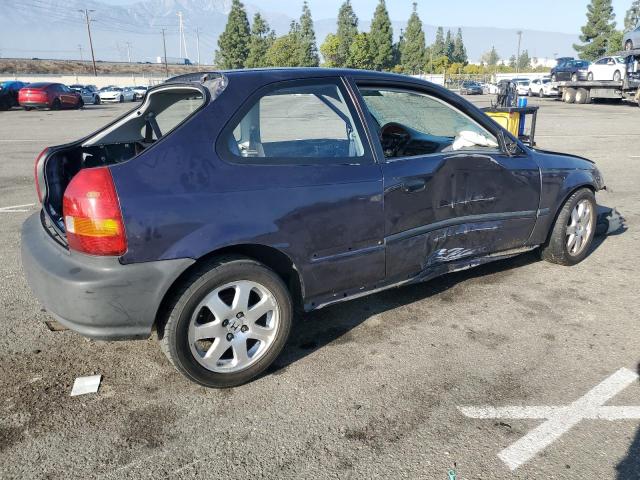 2HGEJ6349VH106696 - 1997 HONDA CIVIC DX BLUE photo 3