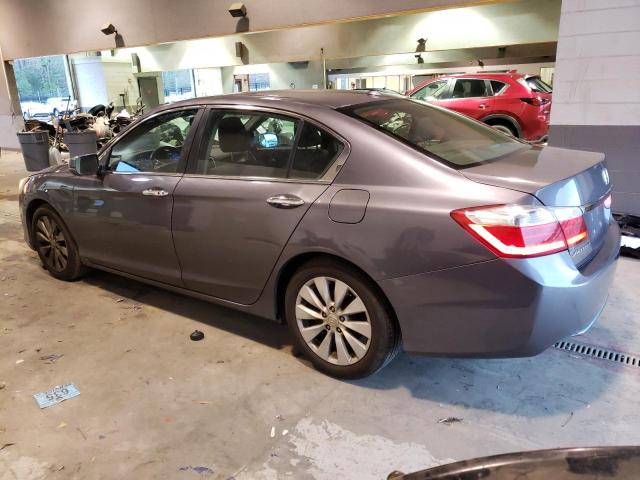 1HGCR2F88DA184567 - 2013 HONDA ACCORD EXL GRAY photo 2