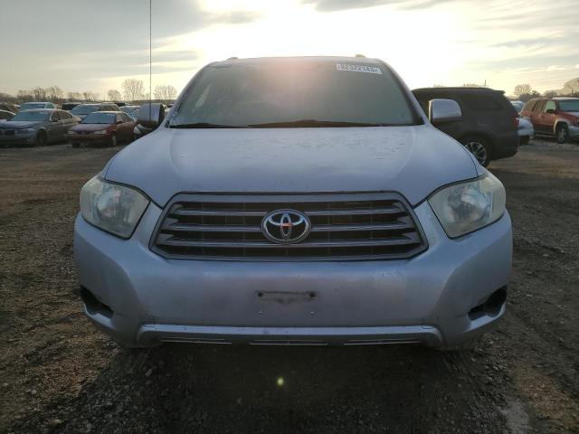 JTEES41AX82091577 - 2008 TOYOTA HIGHLANDER SILVER photo 5