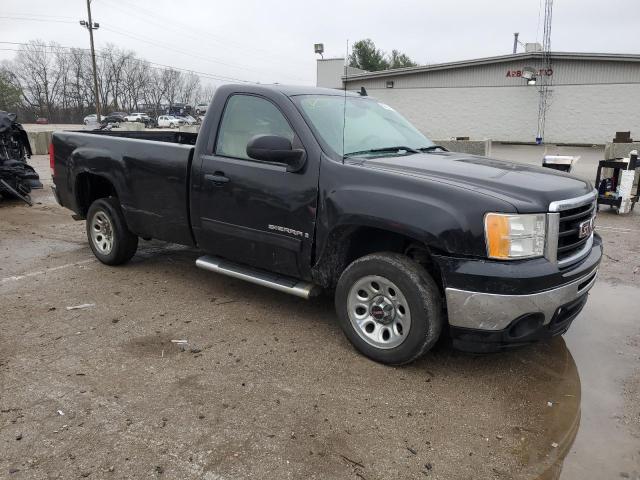 1GTEC24J89Z211094 - 2009 GMC SIERRA C1500 SLE BLACK photo 4