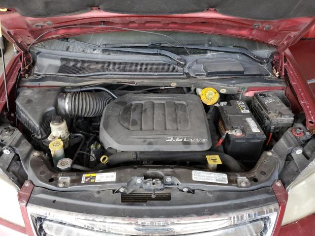 2C4RC1BG1ER159248 - 2014 CHRYSLER TOWN & COU TOURING 栗色 照片 12