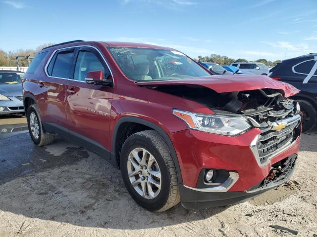 1GNERGKW7LJ211076 - 2020 CHEVROLET TRAVERSE LT RED photo 4