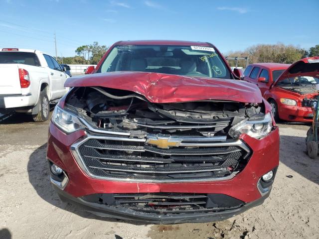 1GNERGKW7LJ211076 - 2020 CHEVROLET TRAVERSE LT RED photo 5