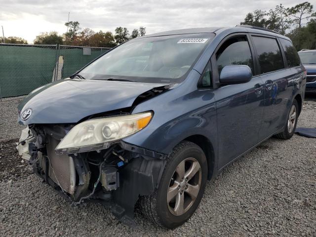 5TDKK3DC2DS350757 - 2013 TOYOTA SIENNA LE BLUE photo 1