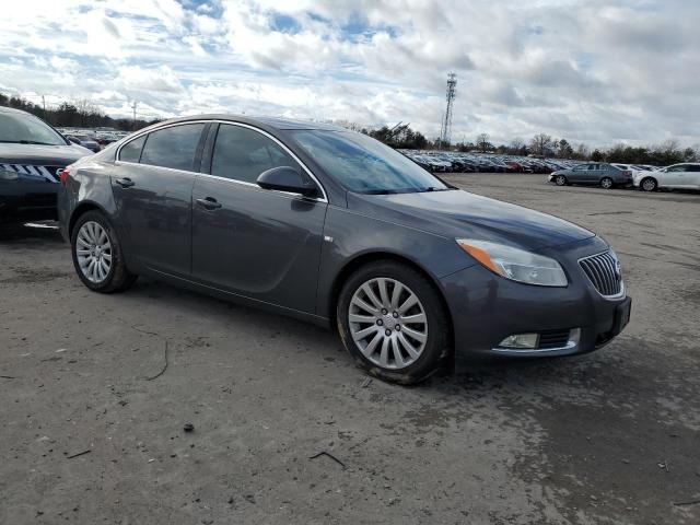 W04GV5EV2B1116826 - 2011 BUICK REGAL CXL CHARCOAL photo 4