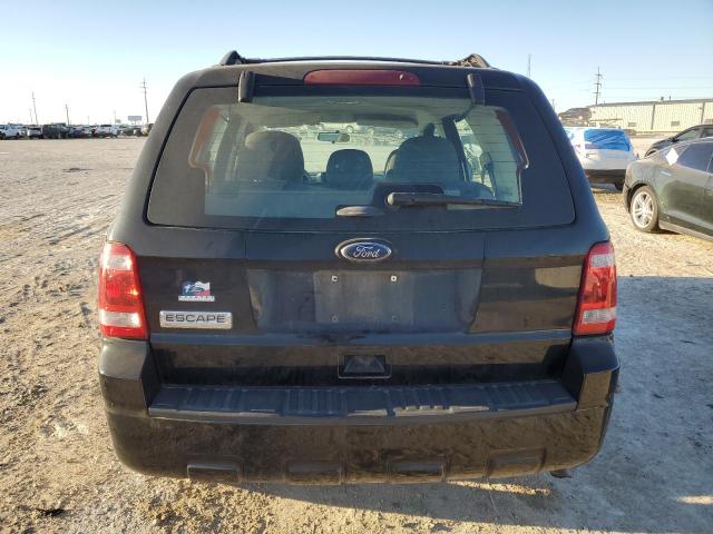 1FMCU0C70CKB77839 - 2012 FORD ESCAPE XLS BLACK photo 6