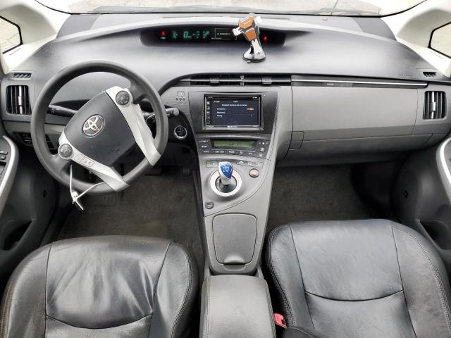 JTDKN3DU7B1445650 - 2011 TOYOTA PRIUS WHITE photo 8