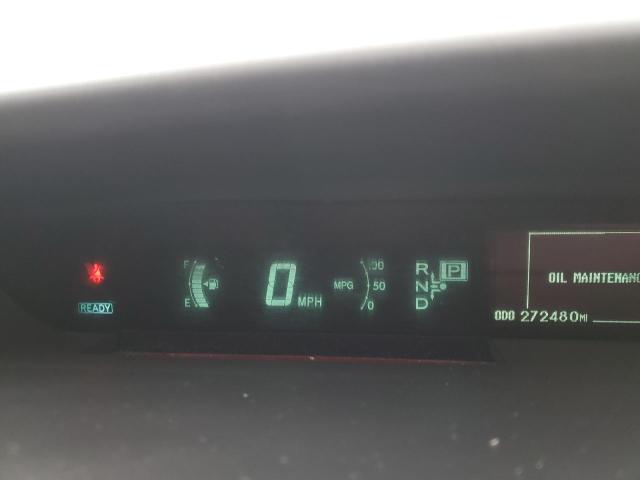 JTDKN3DU7B1445650 - 2011 TOYOTA PRIUS WHITE photo 9