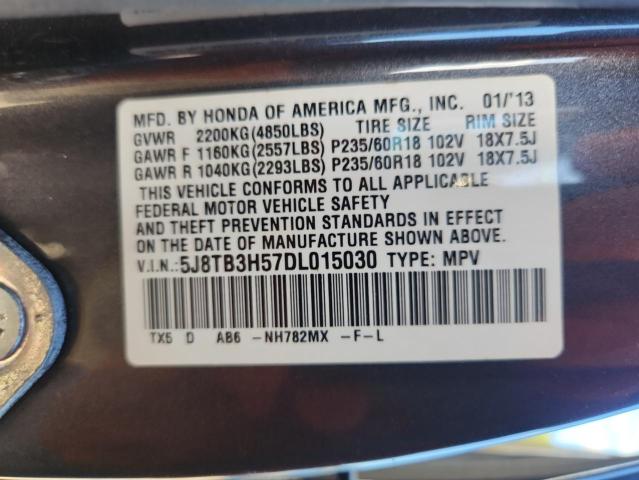 5J8TB3H57DL015030 - 2013 ACURA RDX TECHNOLOGY Graphit Foto 14