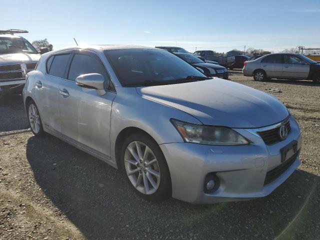 JTHKD5BH9B2022694 - 2011 LEXUS CT 200 SILVER photo 4