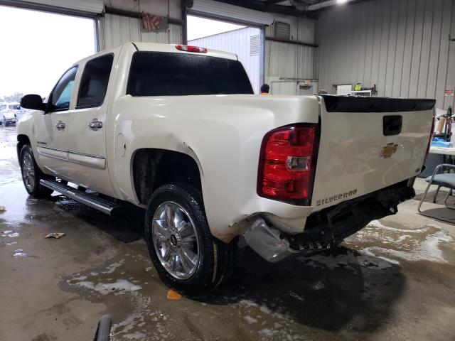 3GCPCTE02DG164271 - 2013 CHEVROLET SILVERADO C1500 LTZ WHITE photo 2