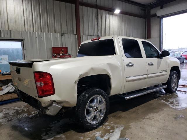 3GCPCTE02DG164271 - 2013 CHEVROLET SILVERADO C1500 LTZ WHITE photo 3