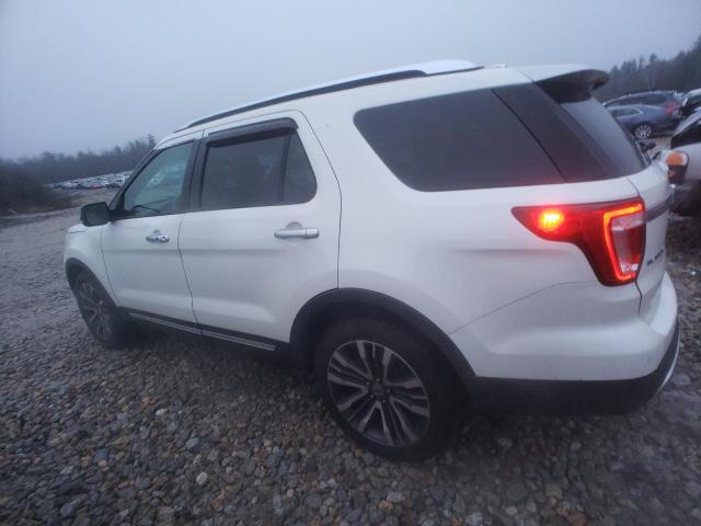 1FM5K8HT0GGC52261 - 2016 FORD EXPLORER PLATINUM WHITE photo 2