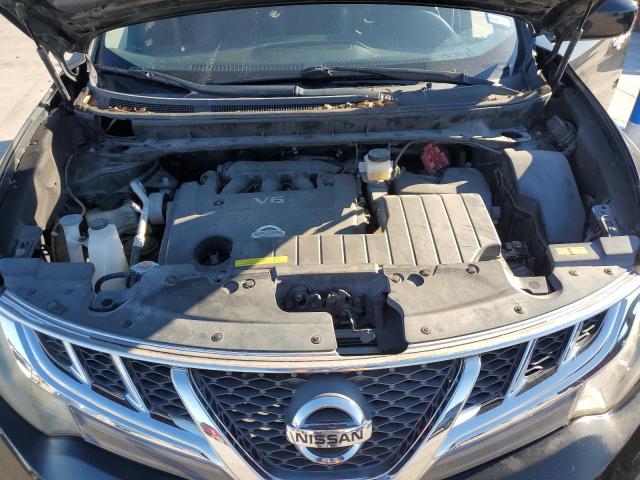 JN8AZ1MU2EW414547 - 2014 NISSAN MURANO S BLACK photo 12