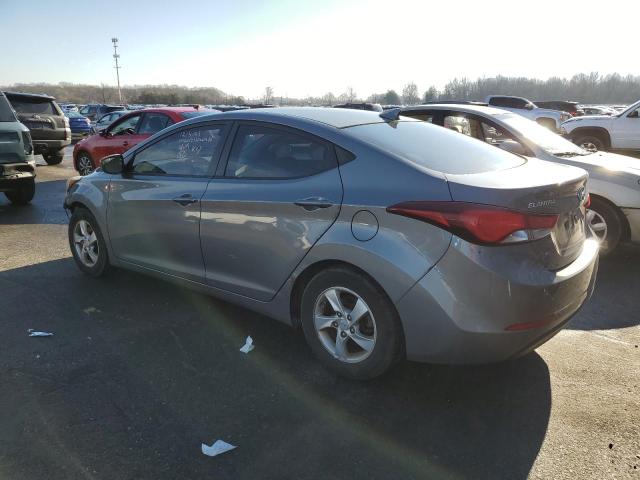 5NPDH4AE3EH505567 - 2014 HYUNDAI ELANTRA SE GRAY photo 2