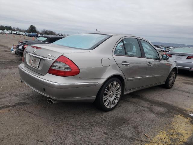 WDBUF87X08B238513 - 2008 MERCEDES-BENZ E 350 4MATIC GRAY photo 3