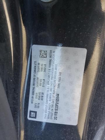 2G1FB1E33F9105944 - 2015 CHEVROLET CAMARO LS BLACK photo 12