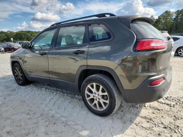 1C4PJLAB1GW114173 - 2016 JEEP CHEROKEE SPORT 绿色 照片 2