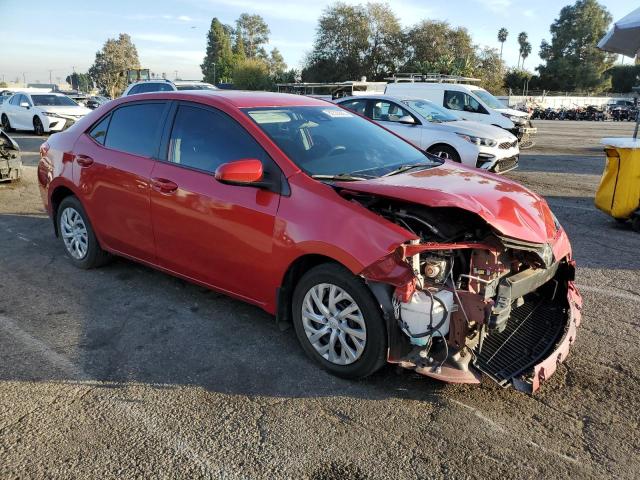 5YFBURHE7JP847946 - 2018 TOYOTA COROLLA L RED photo 4