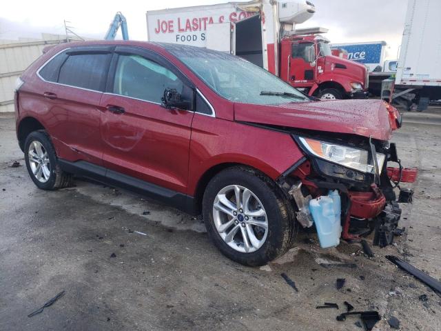 2FMPK4J93HBC48231 - 2017 FORD EDGE SEL RED photo 4