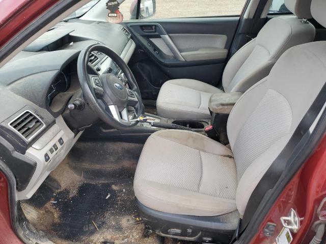 JF2SJAGC5JH408378 - 2018 SUBARU FORESTER 2.5I PREMIUM Kırmızı fotoğraf 7