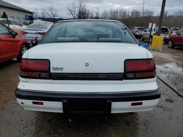 1G2WH54T3MF295638 - 1991 PONTIAC GRAND PRIX LE WHITE photo 6