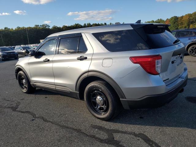 1FM5K8AB5LGB23072 - 2020 FORD EXPLORER POLICE INTERCEPTOR Argent photo 2