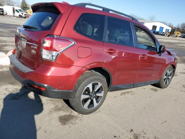 JF2SJAEC8HH484674 - 2017 SUBARU FORESTER 2.5I PREMIUM BURGUNDY photo 3