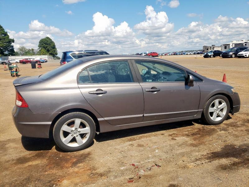 19XFA1F63AE009745 - 2010 HONDA CIVIC LX-S Մոխրագույն լուսանկար 3