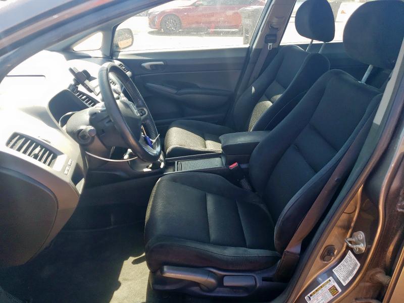 19XFA1F63AE009745 - 2010 HONDA CIVIC LX-S Մոխրագույն լուսանկար 7