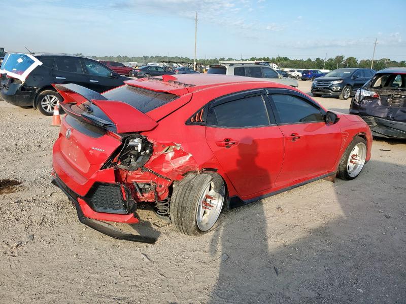 SHHFK7H47JU406816 - 2018 HONDA CIVIC SPORT Қызыл фото 3