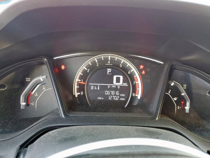 SHHFK7H47JU406816 - 2018 HONDA CIVIC SPORT Қызыл фото 9