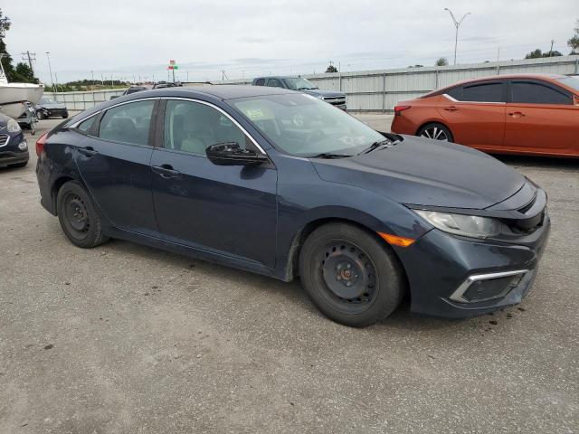 19XFC2F63KE012047 - 2019 HONDA CIVIC LX BLUE photo 4