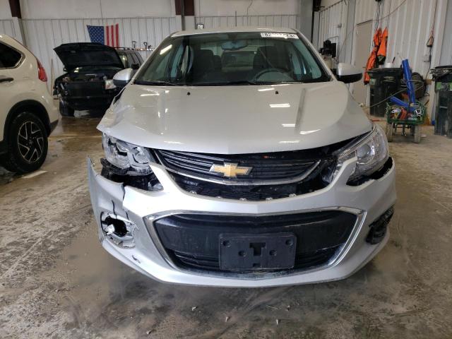 1G1JD5SH7J4139408 - 2018 CHEVROLET SONIC LT SILVER photo 5